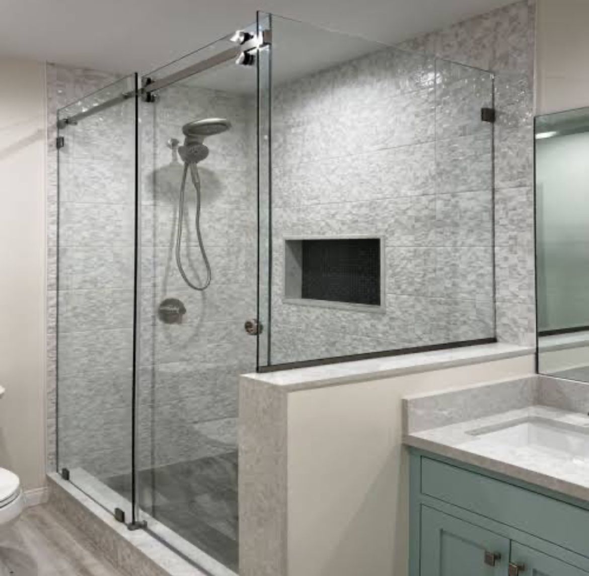 Shower Partition